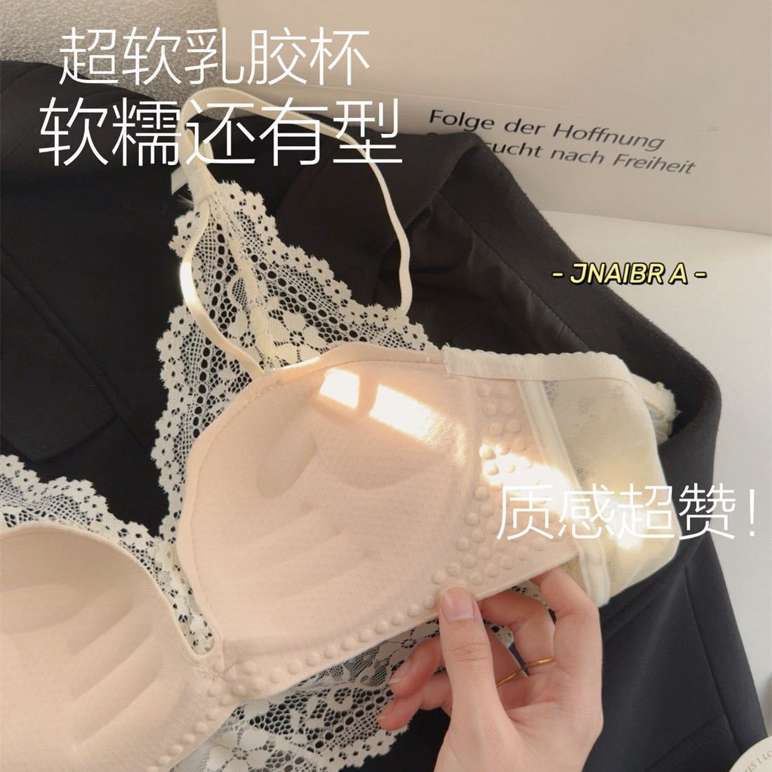 Ventas directas de fábrica comercio electrónico transfronterizo Sudeste de Asia Vietnam Tailandia damas burbujas encaje pecho pequeño recogido sujetador Tovin