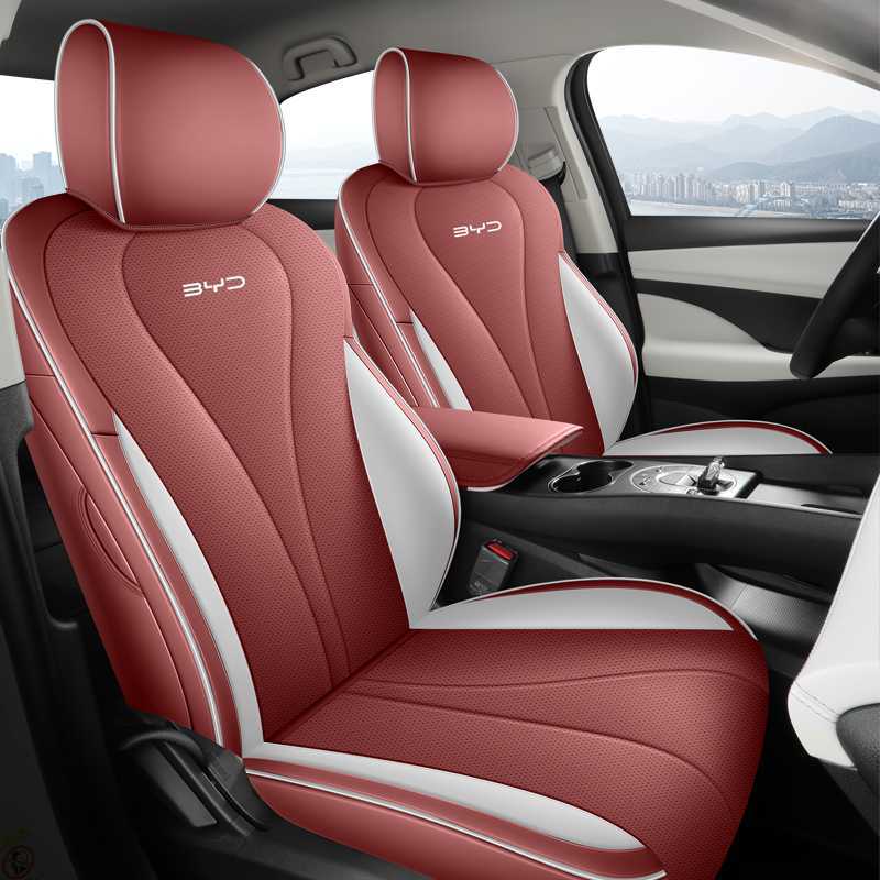 Modelə uyğun (Original) oturacaq örtükləri — BYD Seat Cover 2025 - red