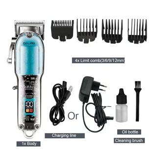 Daling DALING-1539 New Rechargeable Haircut Push Hair Clipper High Power New Electric Clipper Cross-border Special