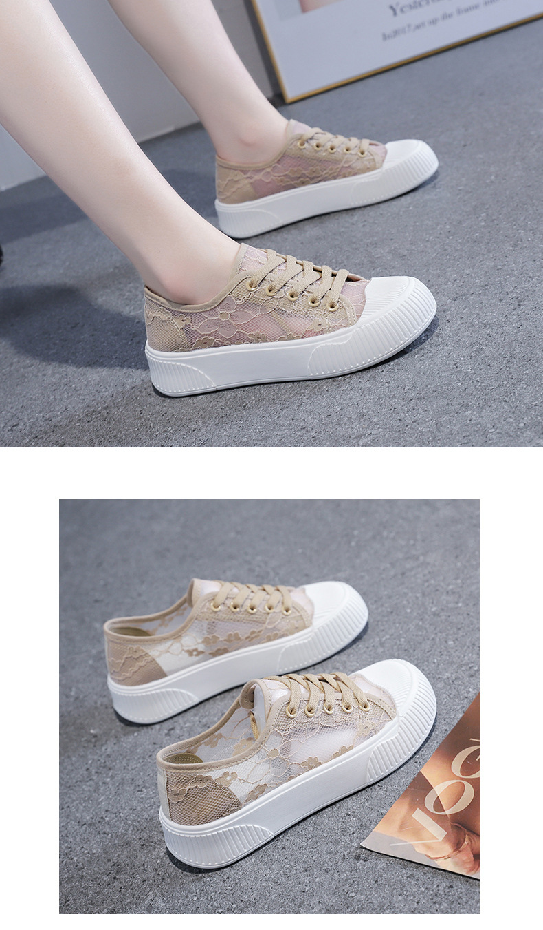 Piccole scarpe bianche da donna 2024 nuove scarpe estive in maglia sottile da donna scarpe sportive in mesh traspirante scarpe basse per bambini_voghion.com