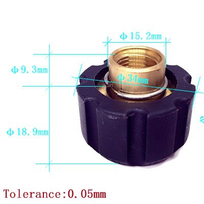 雪花泡沫壶接头 / 凯驰HD系列长枪改中枪为快接接口用  For the k