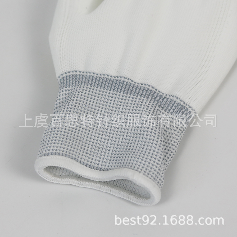 耐用轻便普通杂货手套13针PU涂层手套防滑抗油和手部保护厂家直供