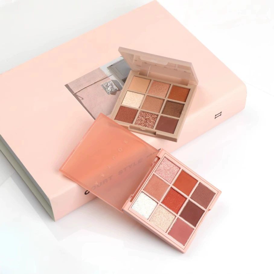 Палетка теней Art Cok Emperor Color Color Card Nine - многоцветные тени в диске, стразы