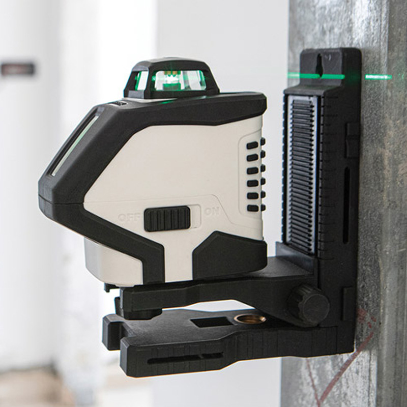 以色列开普路962G水平仪高精度五线绿光激光平水仪自动挂墙细线