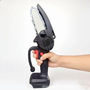Cross-Border 4inch Electric Saw Rechargeable Lithium Electric Saw Electric Chain Saw Mini Saw Portable Handheld Rechargeable Orchard Pruning