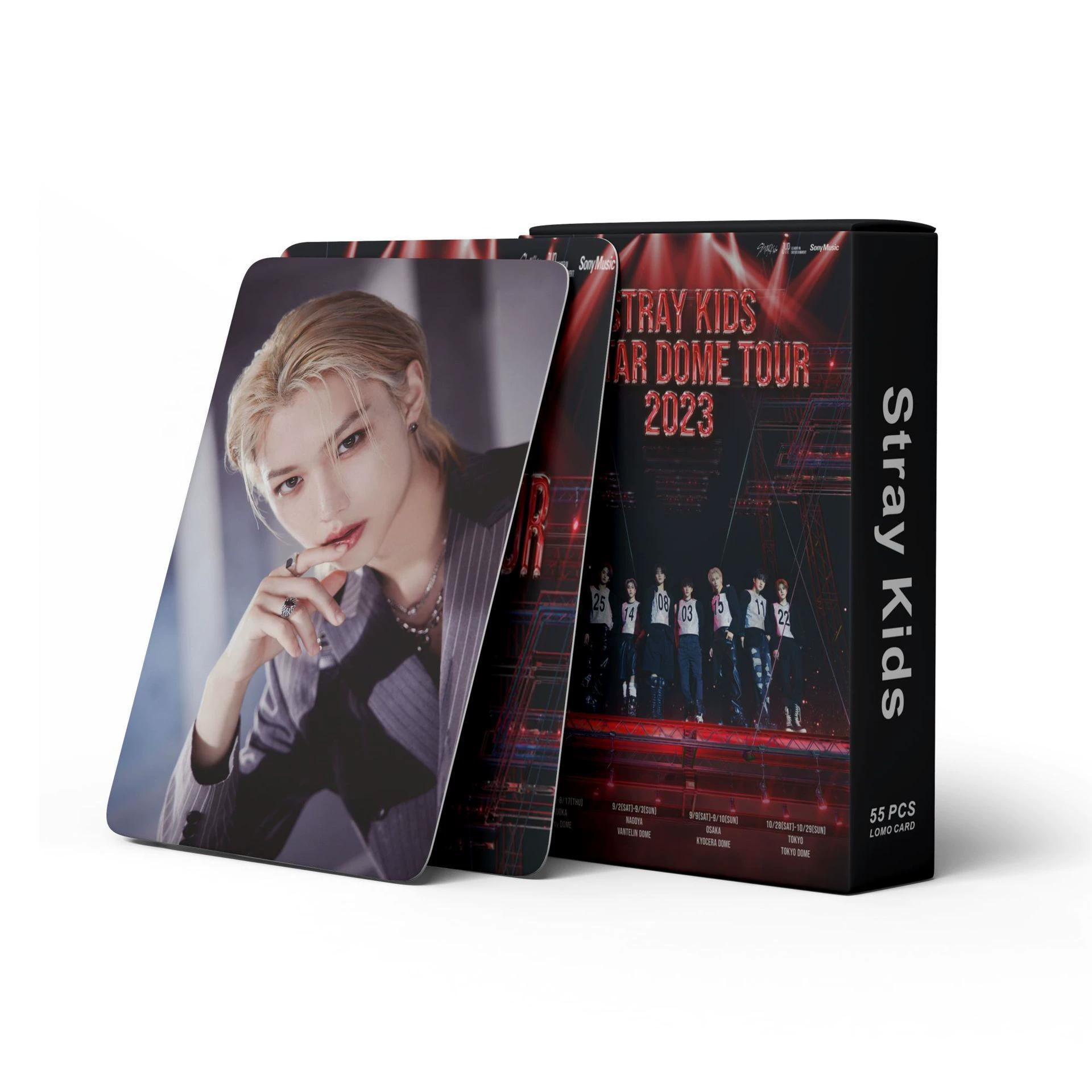Фотокарта Ломо (Stray Kids) мини-почтовая открытка 59×89 мм, 75 г/м², коллекционный стиль набор