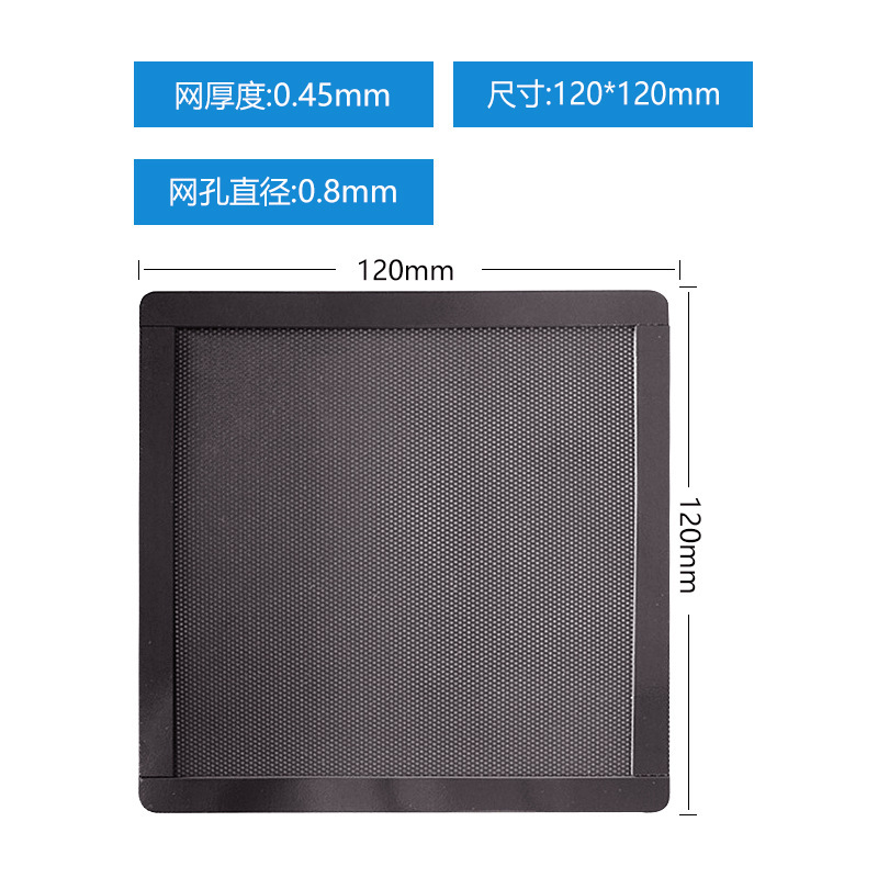 Cross-Border special for PVC cooling fan dust net 12cm/14cm desktop computer industrial fan filter screen cover Cross-Border special for PVC cooling fan dust net 12cm/14cm desktop computer industrial fan filter screen cover
