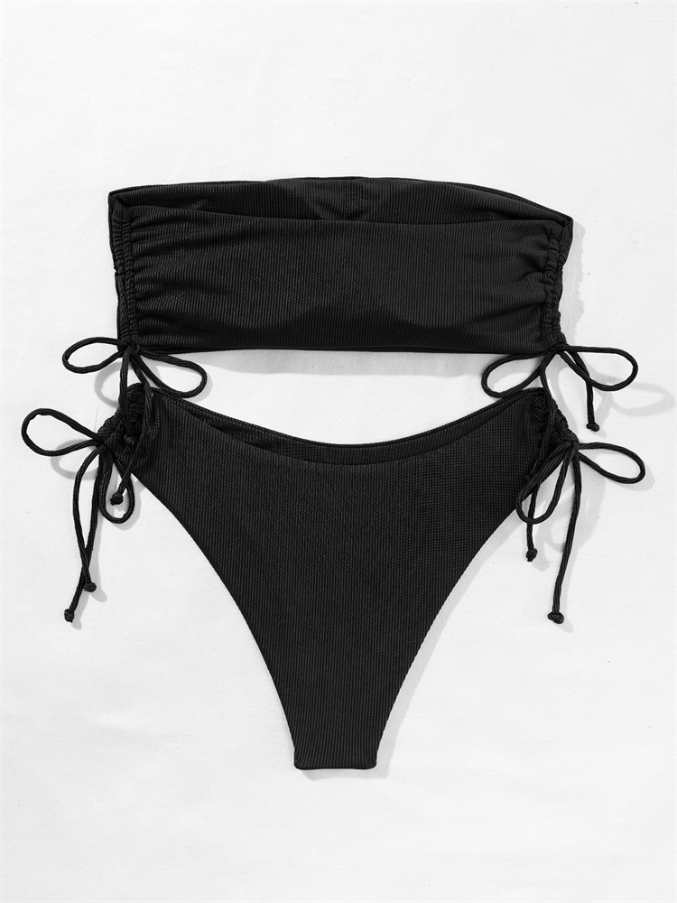 210g Weight Sexy Feel Of Sensation Low Waist Panties Waist Briefs Panties Style Bra&Panty Set Bra Category Nylon Fabric Type 2 Pieces Set Quantity Swimming Pool Occasion Solid Color Pattern Shelf Bra Bra Cup Women's Gender Women's Solid Color 2 Pieces Set Bikinis Swimwear 35