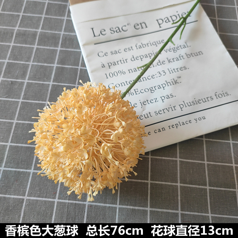 シャンパン色の結婚式の花の花の花の材料の結婚祝いの装飾の花の講堂の装飾の花のプラスチックの花の道は花の造花を導いています。|undefined