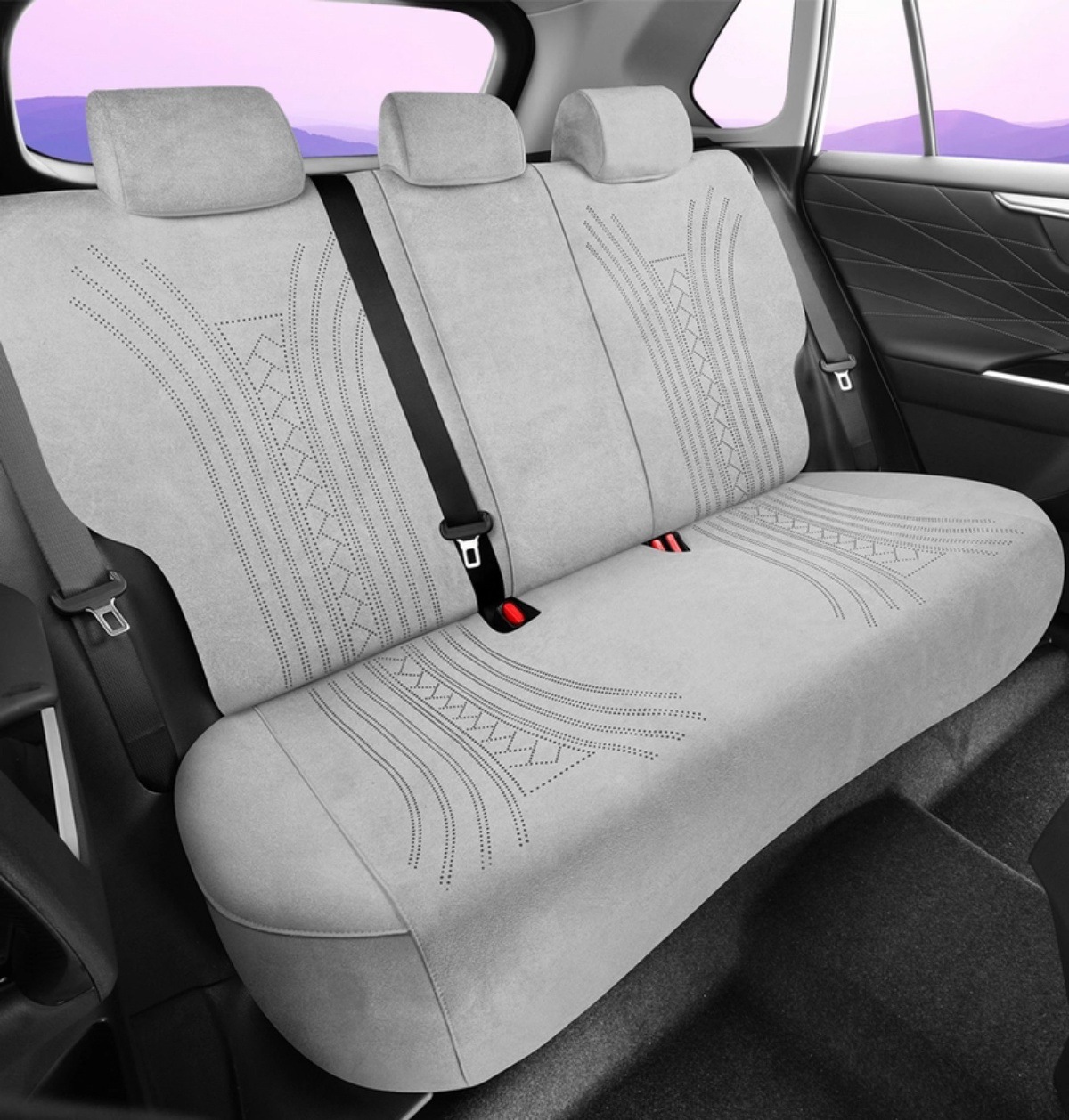Toyota Fortuner Special Full-Cover Suede Saddle Pad Car Seat Cover Four-Season Universal Rams Seat Cover Modification