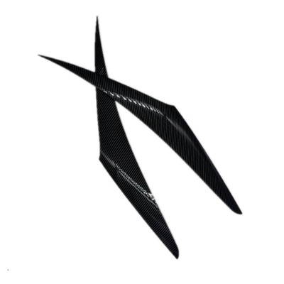 Cross-border applicable Honda 8th generation Accord 2008-2013 front headlight eyebrow exterior car sticker modification (Lamp eyebrow) - honda-8th-generation-accord-2008-2013-carbon-fiber-pattern-pair