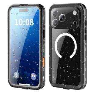 Red Pepper Waterproof Case Suitable for Apple Iphone17 Magnetic Magsafe Outdoor Sports Anti-Fall Protective Case