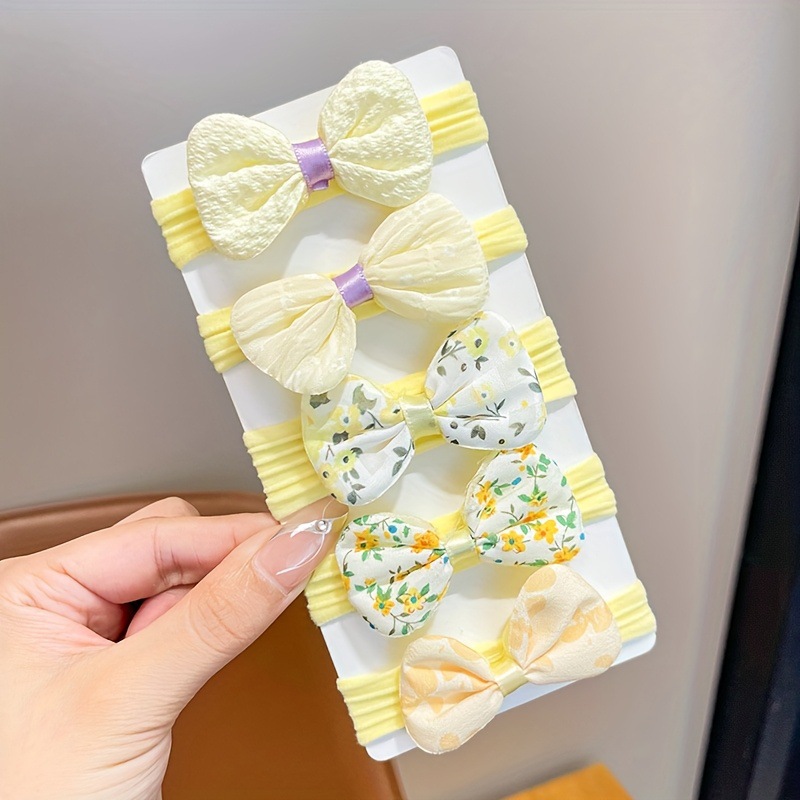 Pajarita amarilla-5Pcs