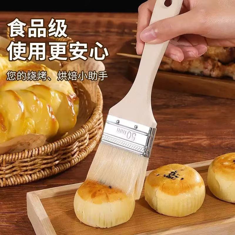 食品グレードの糸くずの出ないブラシ、ペイントブラシ、バーベキューブラシ、ナイロンシルクペイントクリーニングプラスチックブラシ|undefined