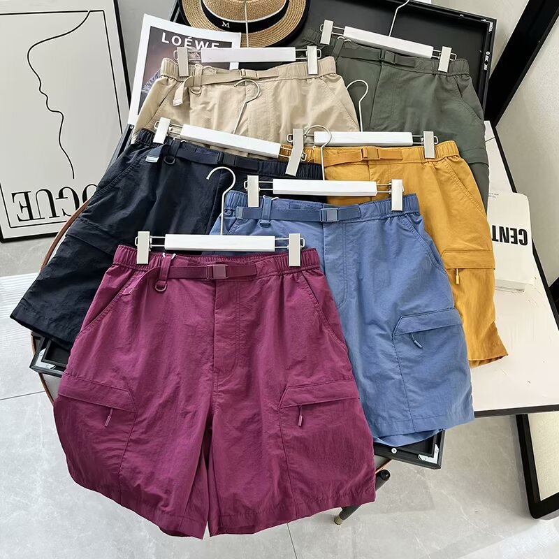 recommend Summer Men's and Women's Nylon Casual Workwear Shorts Medium Pants Loose Five-point Pants Sports Pants Casual All-match recommend Summer Men's and Women's Nylon Casual Workwear Shorts Medium Pants Loose Five-point Pants Sports Pants Casual All-match