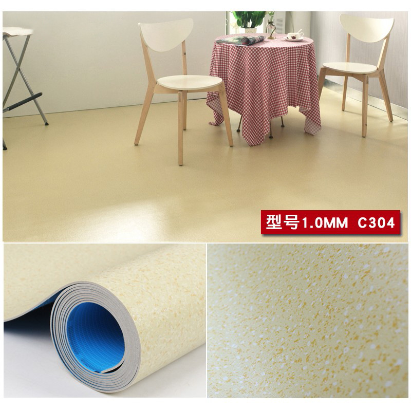 Engineering waterproof cement floor marble full pvc thickened floor leather wholesale full wood grain floor floor glue