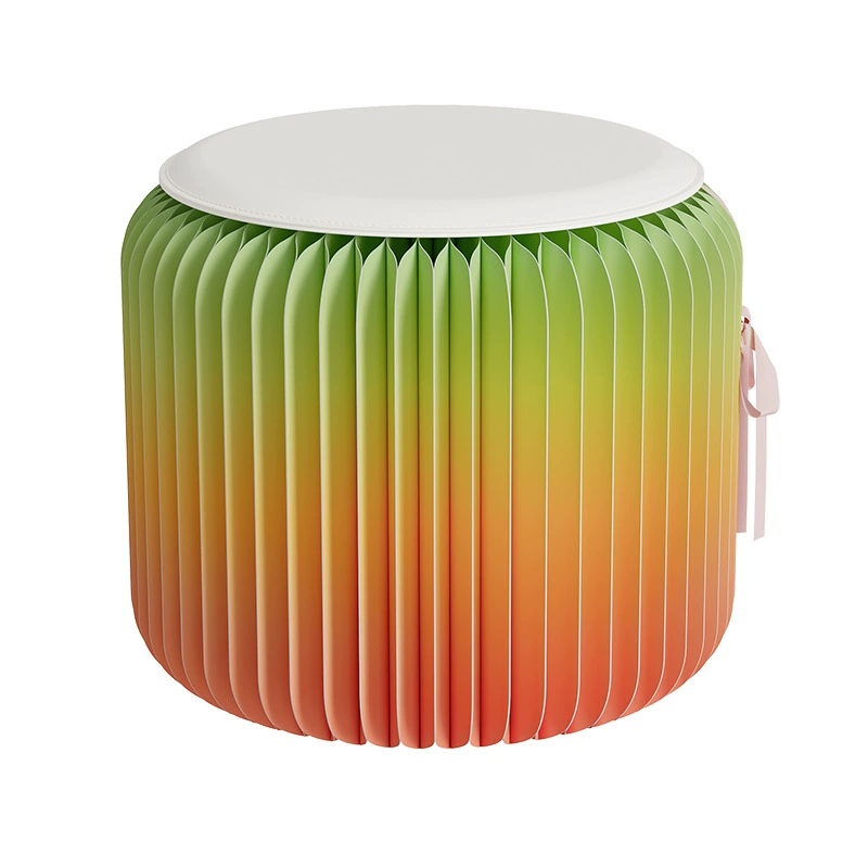 十八纸 Stool Creative Design Fashion Dwarf Shoes Stool Makeup Powerful Nordic Wind Dopple Miner Stool Storage Simple Storage