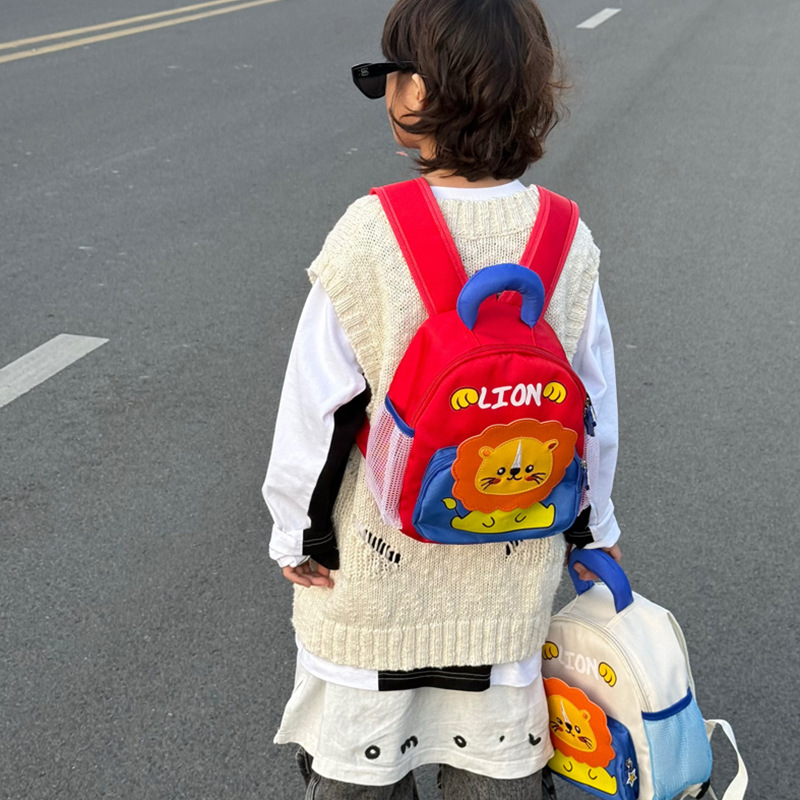 Mochila infantil transfronteriza anti-perdida de dibujos animados bolsas escolares preescolares lindas mochila transpirable para niñas