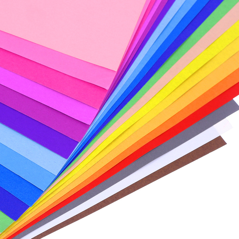 4k8k color cardboard thick hard cardboard 200g weight 4 open large diy handmade paper color paper greeting card paper