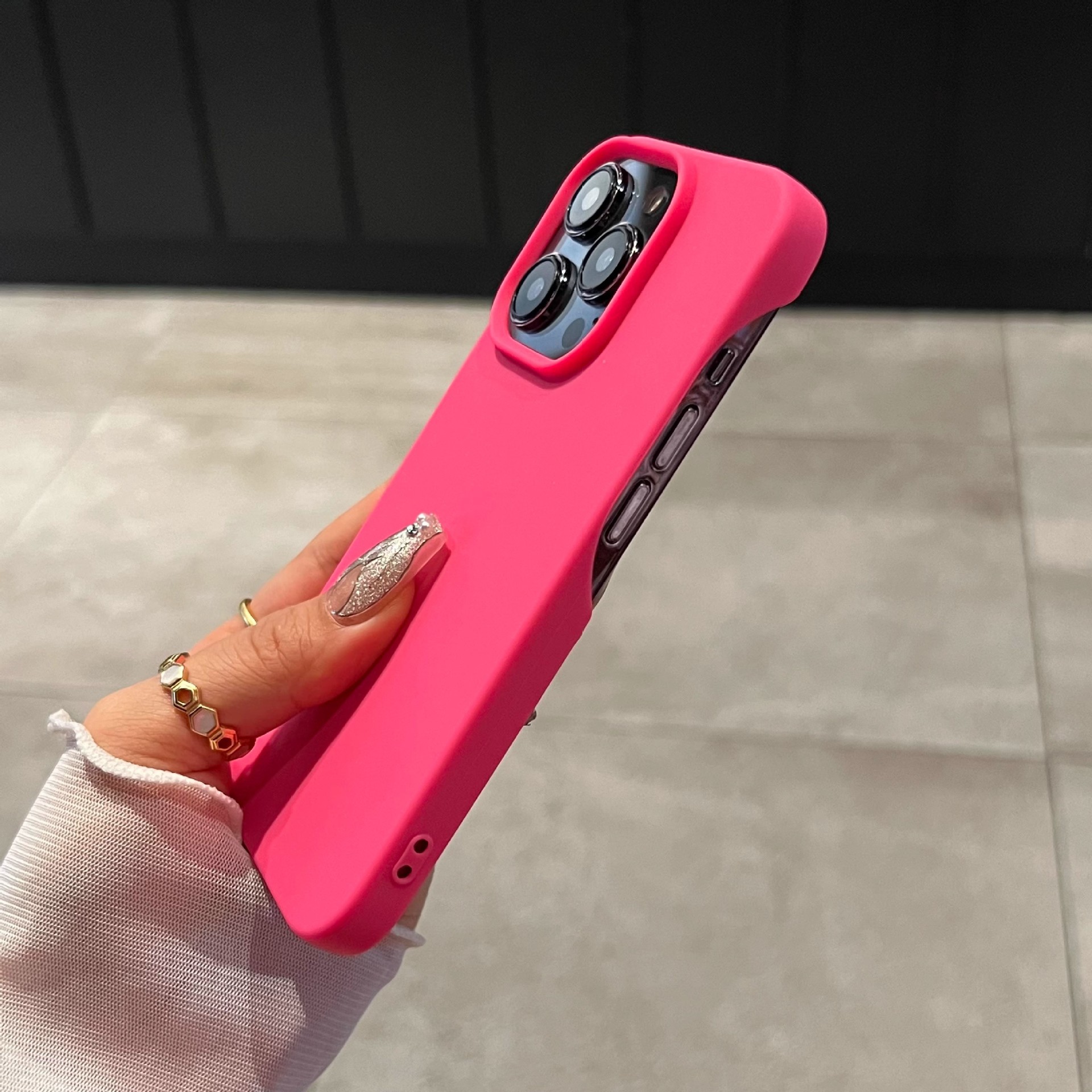 Tpu Solid Color Simple Style Phone Cases Phone Accessories display picture 8