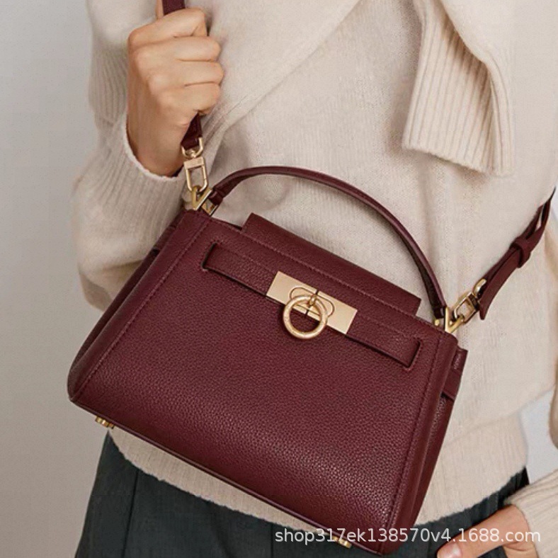 2025 New Parisa Wang Genuine Leather Women's Madison Handbag Crossbody Commuter Bag - Thumbnail 3