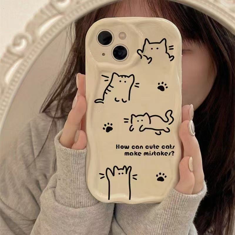 Funda linda para teléfono iphone16pro 11 Apple 15 anti-caída 14 dibujos animados 13promax nuevo estilo 12 mujer