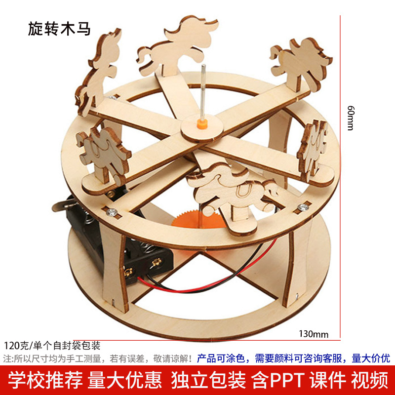 Los niños de Ciencia y Tecnología pequeña producción material didáctico kindergarten hecho a mano DIY experimento científico estudiante regalo juguetes al por mayor