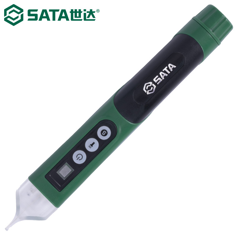 世达62702A电笔非接触式感应测电笔声光报警验电笔LED灯12-1000V
