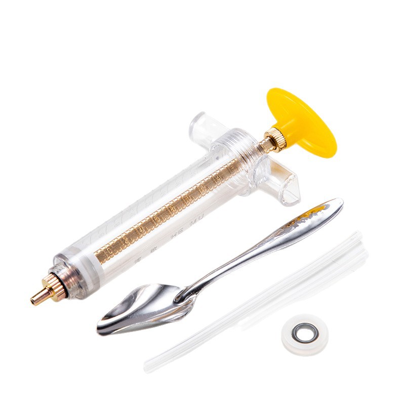 Nestling syringe feeder raising tools bird supplies birdcage accessories breast feeder tiger skin black phoenix chick feeding parrot 5