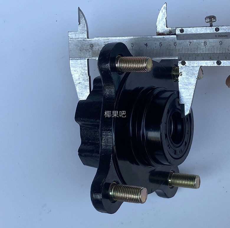 DIY four-wheeled sightseeing vehicle accessories 150-200 beach kart reinforced disc brake steering horn flange