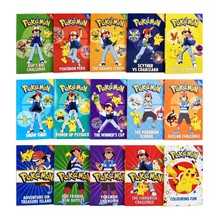 Pokemon Super Collection 精灵宝可梦大冒险15册儿童英文章节书