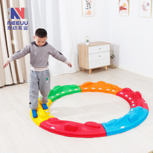 幼儿园感统训练器材触觉平衡板儿童独木桥室内家用前庭玩具平衡木