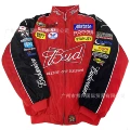 Red Budweiser (Embroidered Padded Style)