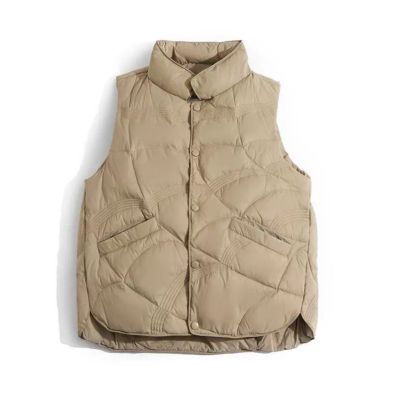 (Cross-border trading), quilted vest with down sleevless, keep warm jacket
