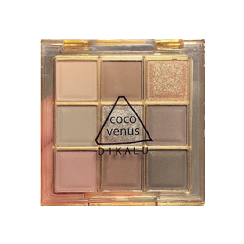 Transparent acrylic eyeshadow palette