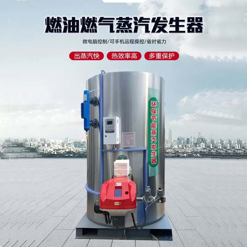 定制蒸汽发生器锅炉厂家1吨2吨立式燃油燃气  生物质蒸汽发生器