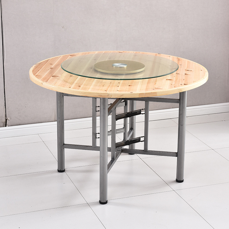 1.2 m 전나무 데스크탑 + 0.8 m 턴테이블 + 테이블 다리