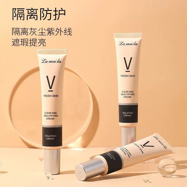Clear and Repairing Isolation Cream, Isolation Primer, Women's Primer, Concealer, Invisible Pores, Makeup Liquid, Creamy Skin