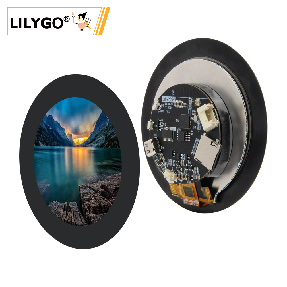 LILYGO® T-RGB ESP32-S3 2.8英寸LCD触摸显示屏 WiFi蓝牙开发板