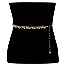 L 33691 Fashion Pearl Waist Chain ����ë������ ŷ���羳