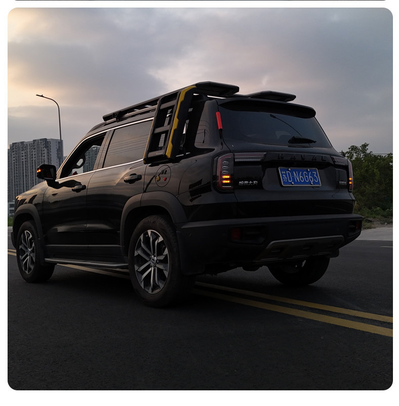 Suitable for the First-Generation Big Dog Outdoor Camping Vehicle Roof Expansion Explorer Roof Rack Canopy Side Tent Ladder