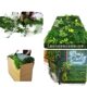 Simulation Three-dimensional Plant Wall Bionic Green Plant Fake Flower Artificial Lawn Hanging Landscape Background Wall Indoor and Outdoor Decoration