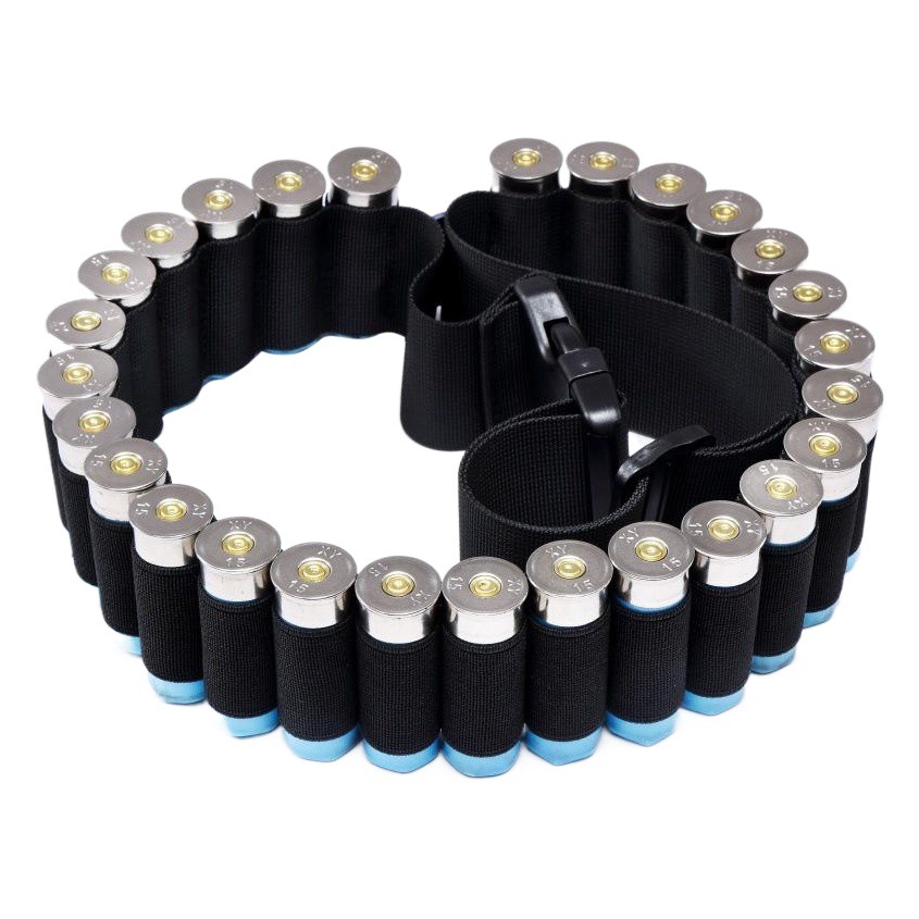 Deportes al aire libre 27-agujero cinturón de almacenamiento de herramientas de caza cinturón de almacenamiento