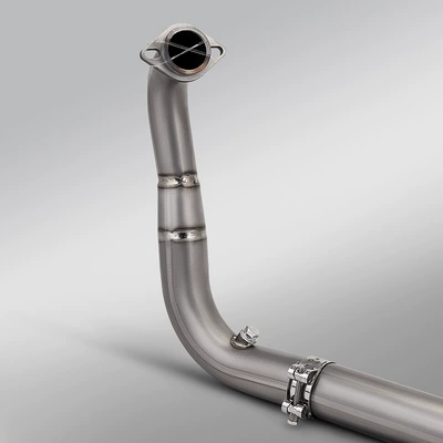 to the Original Rear Section, Motorcycle exhaust pipe