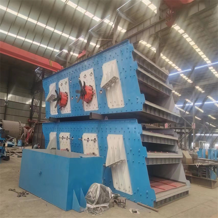 大型全自动高效圆振动筛移动式重型直线筛沙机新款沙石分离机价格