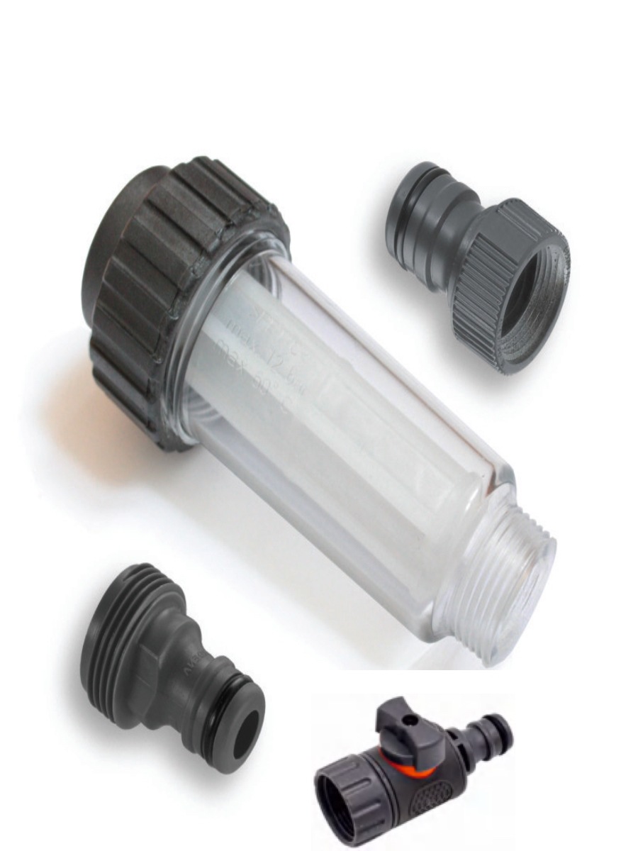 Filtro de máquina de limpieza de alta presión G3/4 con filtro de máquina de limpieza de alta presión Karcher adecuado para máquina de limpieza karcher