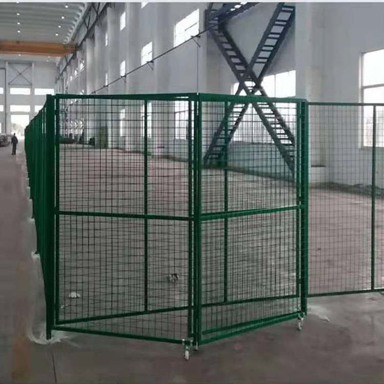 快递分拣栏可移动车间隔断设备防护围栏网重庆仓库车间隔离网厂家