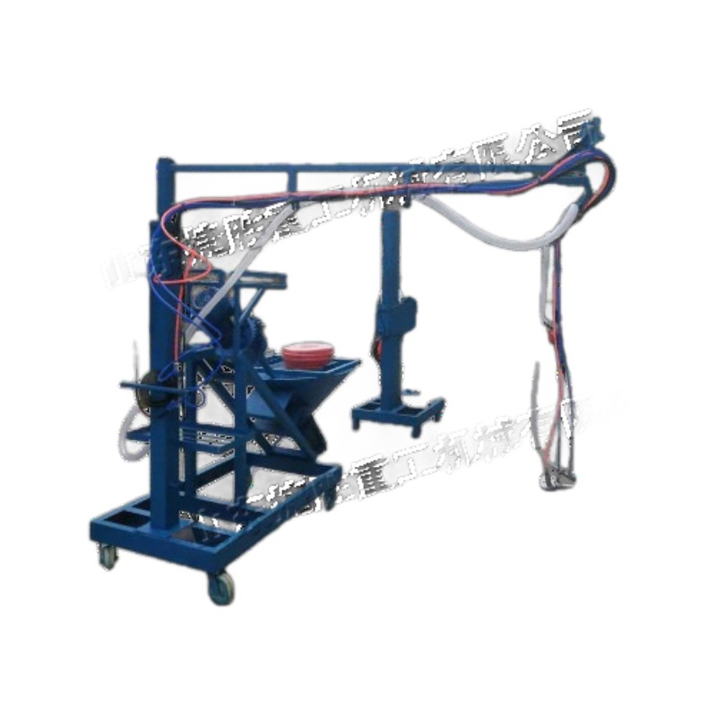 Máquina de pulverización GRC de tornillo Máquina de pulverización de filamentos de fibra de vidrio para la construcción Máquina de inyección automática de mortero de cemento industrial