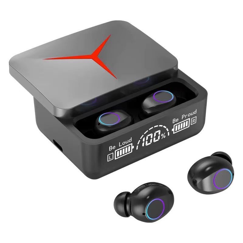 トレンディな新しい M9pro ワイヤレス Bluetooth ヘッドセット、ハイエンドのノイズリダクション、インイヤー スポーツ、超長いバッテリー寿命、長時間着用しても痛みなし|undefined