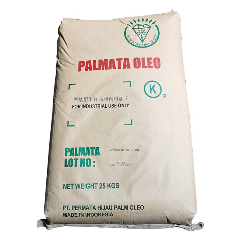 Индонезия lvbao Тихоокеанская Миристиновая кислота 14 кислота Промышленный сорт косметика класса 1499 шариковая тетрауксусная кислота